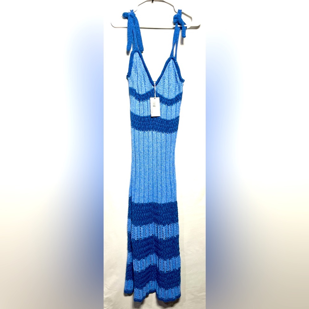 Ramy Brook Birdie Dress Blue size large